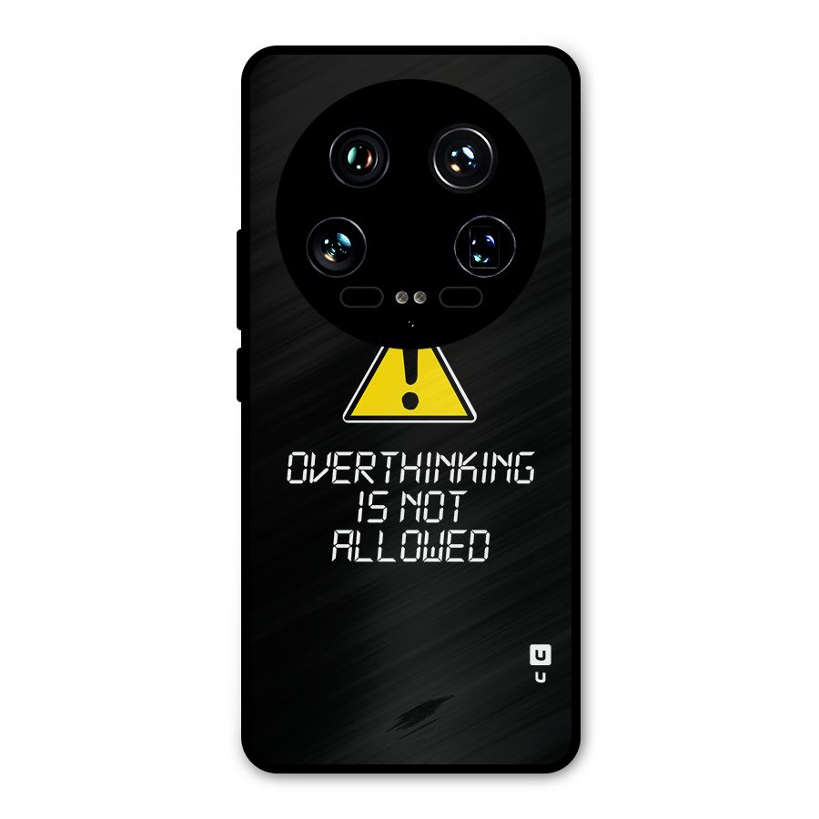 Over Thinking Metal Back Case for Xiaomi 14 Ultra