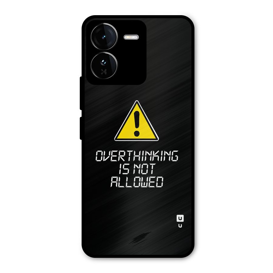 Over Thinking Metal Back Case for iQOO Z9