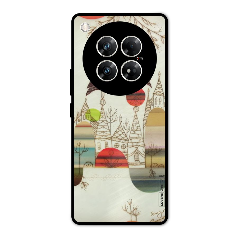 Owl Art Metal Back Case for Infinix Zero 40 5G