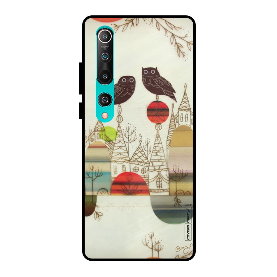 Owl Art Metal Back Case for Mi 10