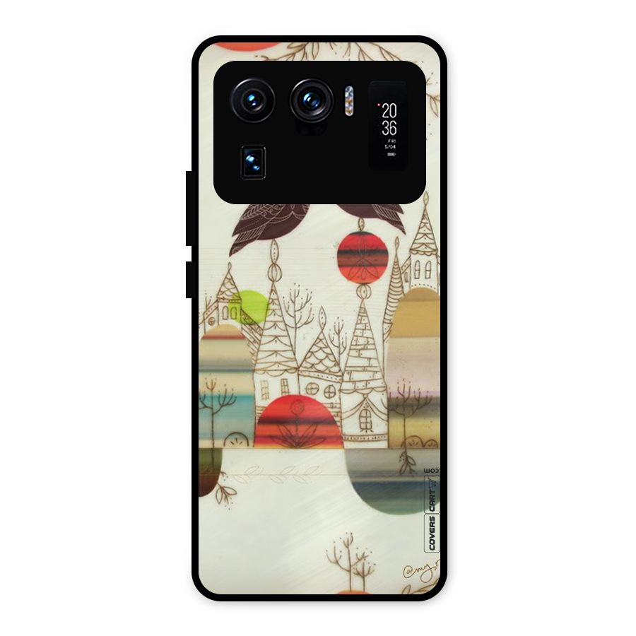 Owl Art Metal Back Case for Mi 11 Ultra