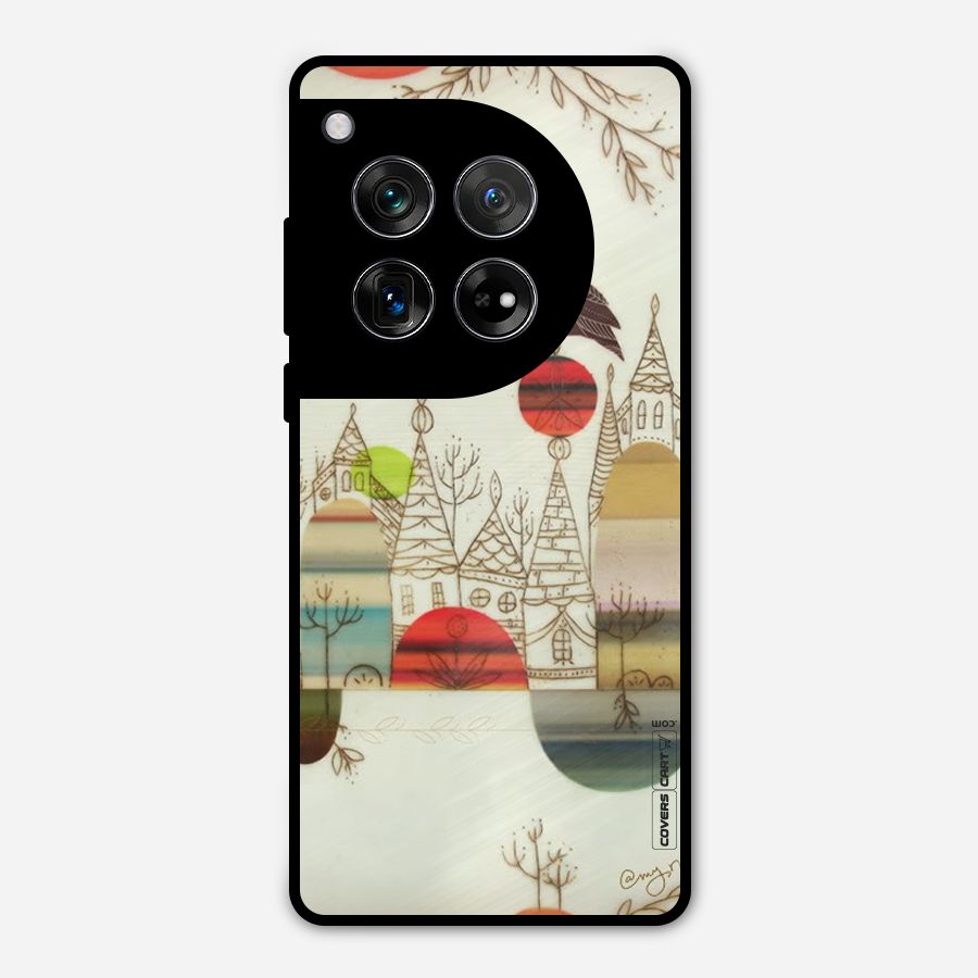 Owl Art Metal Back Case for OnePlus 12