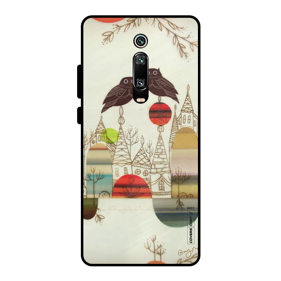 Owl Art Metal Back Case for Redmi K20 Pro