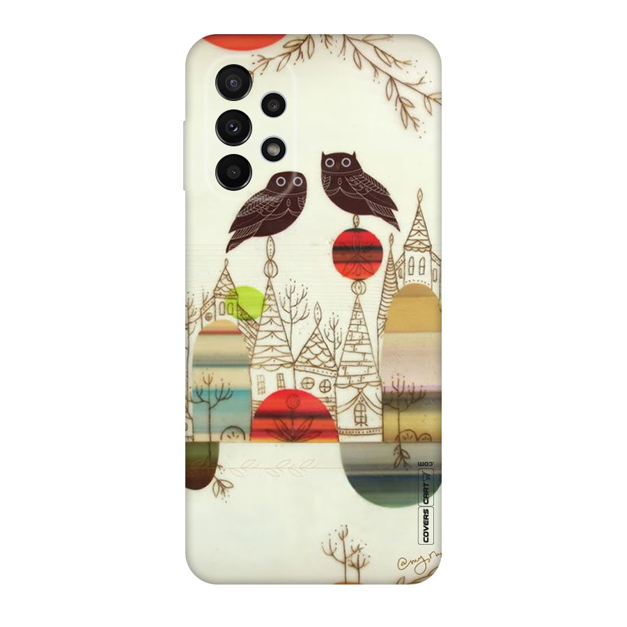 Owl Art Original Polycarbonate Back Case for Galaxy A23