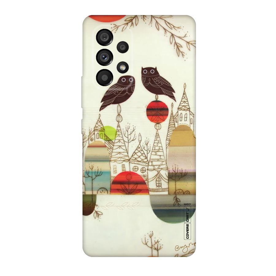 Owl Art Original Polycarbonate Back Case for Galaxy A53 5G