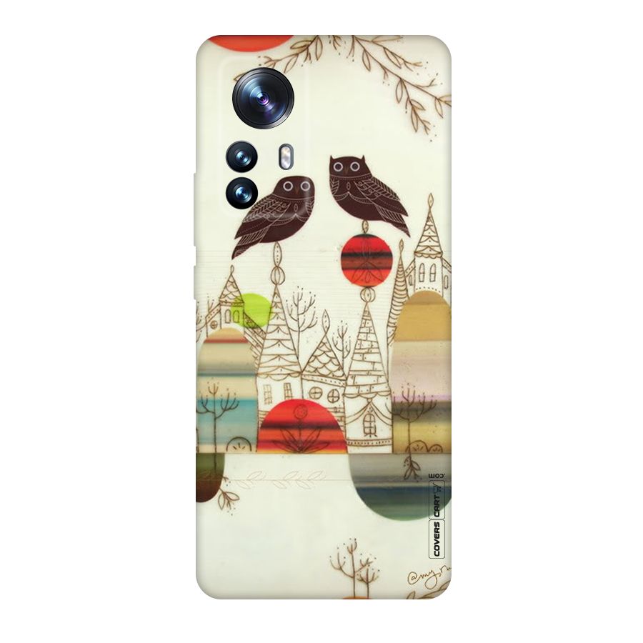 Owl Art Original Polycarbonate Back Case for Xiaomi 12 Pro