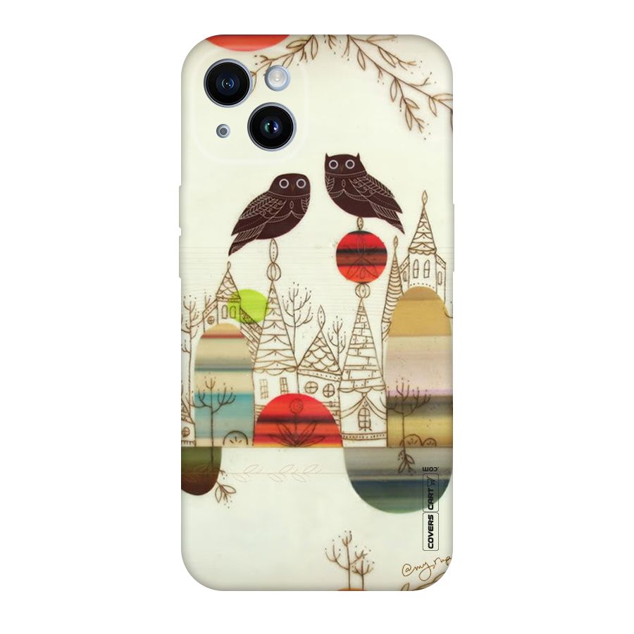 Owl Art Original Polycarbonate Back Case for iPhone 14