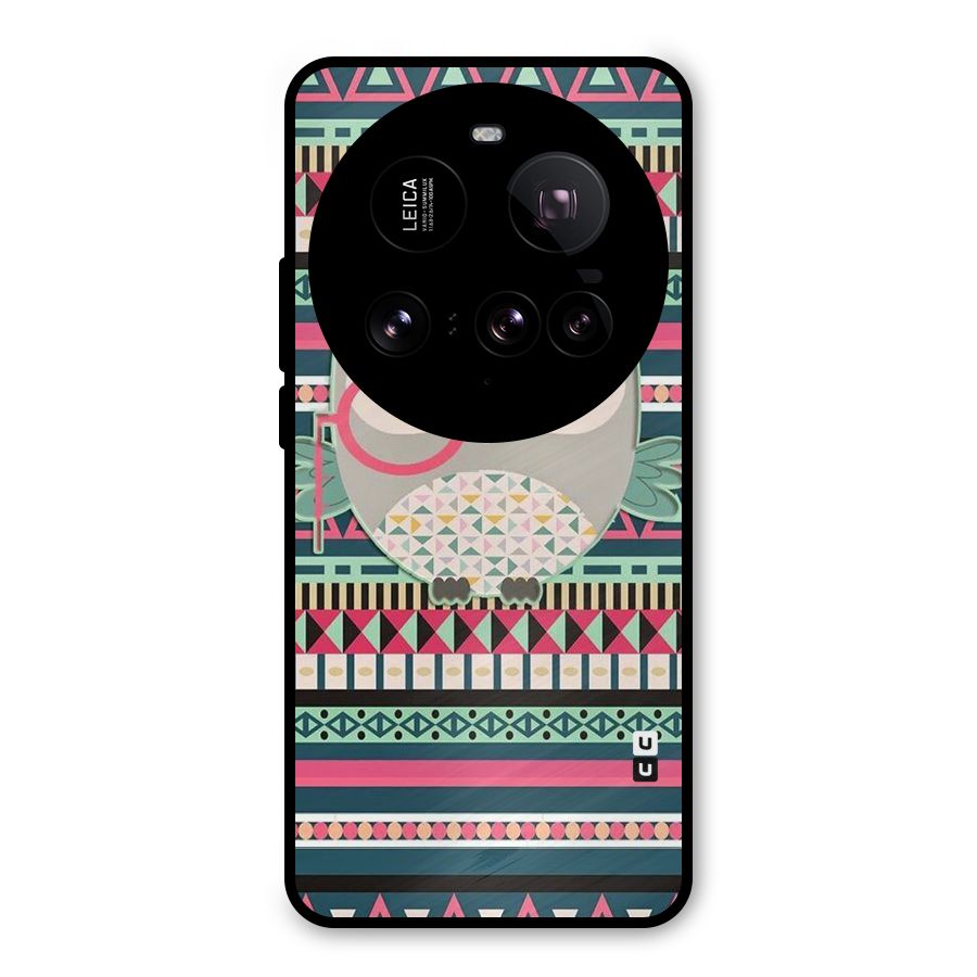 Owl Cute Pattern Metal Back Case for Xiaomi 15 Ultra