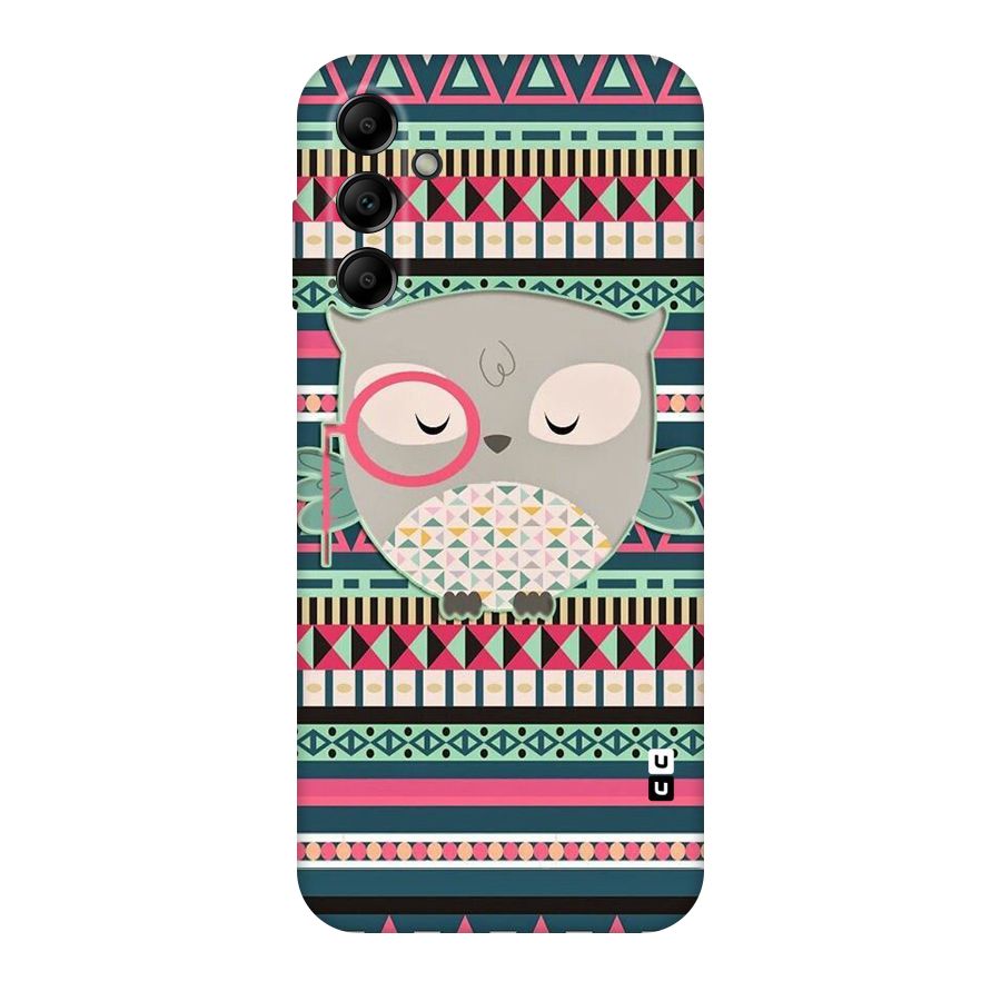 Owl Cute Pattern Original Polycarbonate Back Case for Galaxy A14 5G