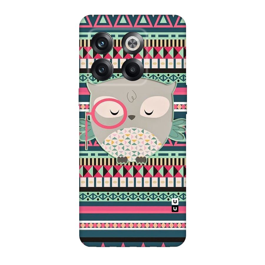 Owl Cute Pattern Original Polycarbonate Back Case for OnePlus 10T
