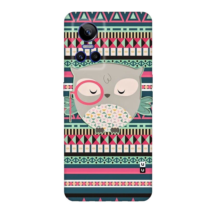 Owl Cute Pattern Original Polycarbonate Back Case for Realme GT Neo 3