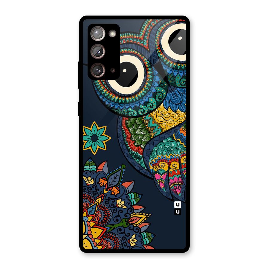 Owl Eyes Glass Back Case for Galaxy Note 20