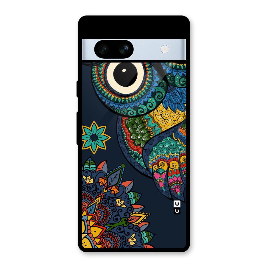 Owl Eyes Glass Back Case for Google Pixel 7a
