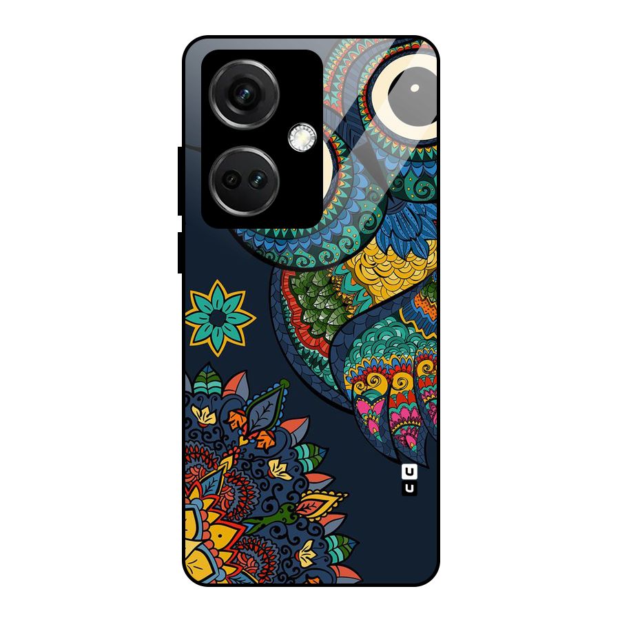 Owl Eyes Glass Back Case for OnePlus Nord CE 3 5G