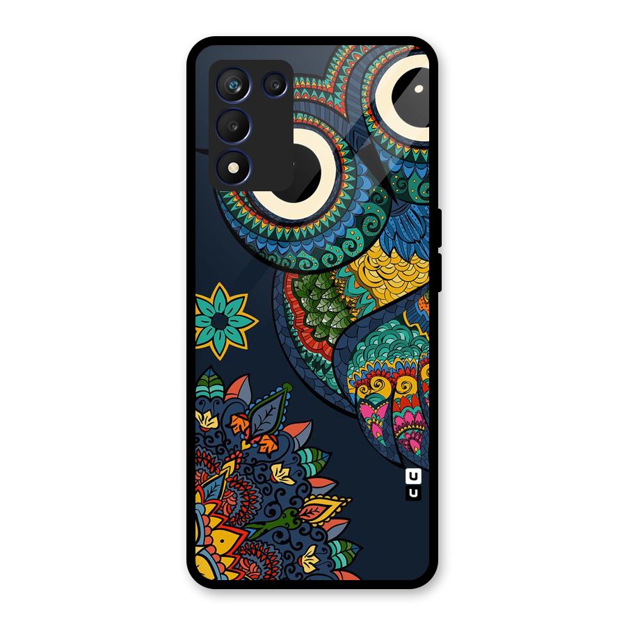 Owl Eyes Glass Back Case for Realme 9 5G Speed