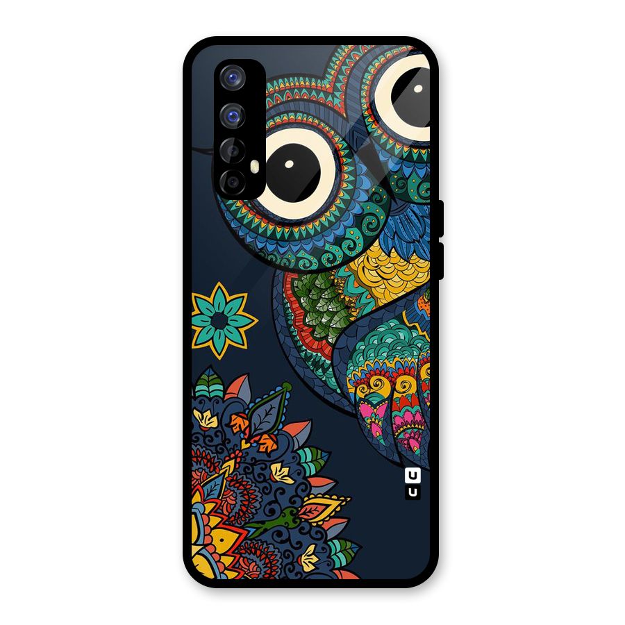 Owl Eyes Glass Back Case for Realme Narzo 20 Pro
