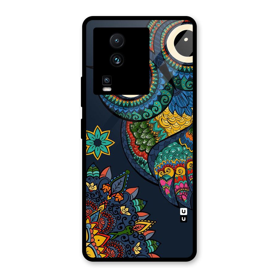 Owl Eyes Glass Back Case for Vivo iQOO Neo 7