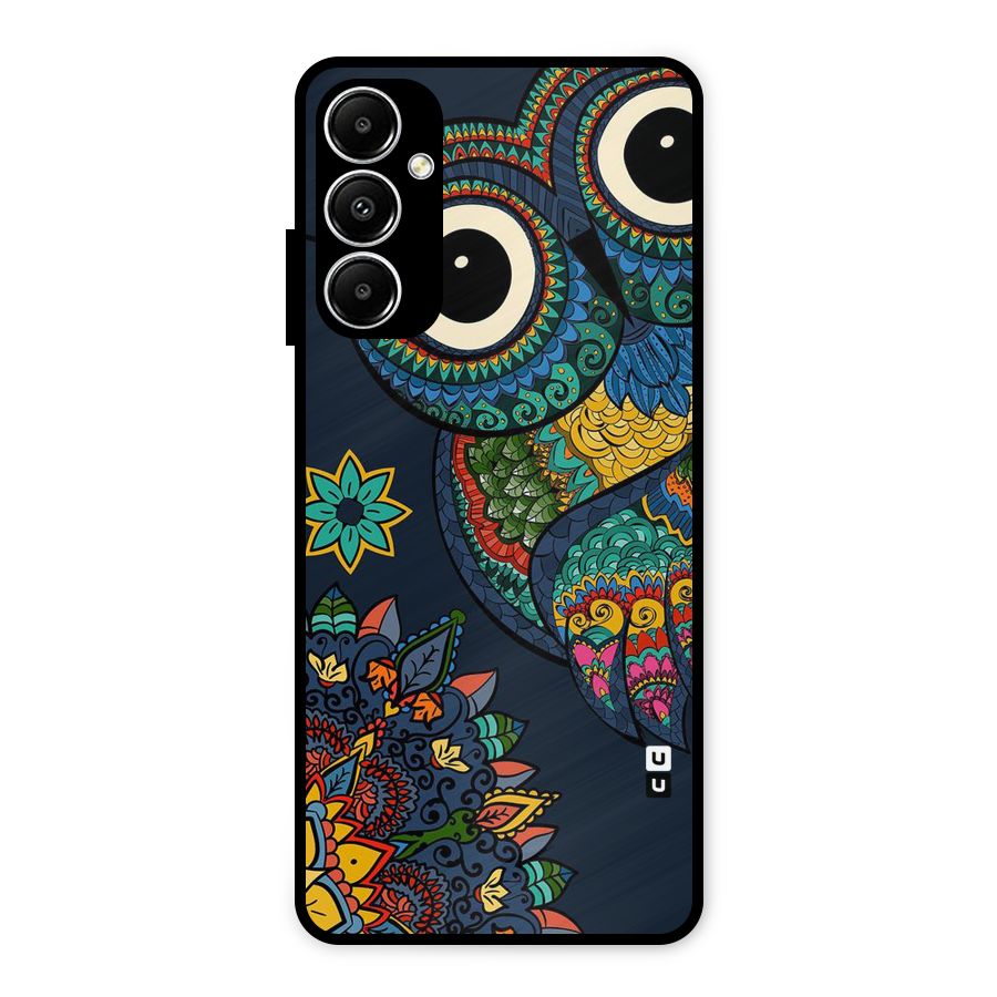 Owl Eyes Metal Back Case for Galaxy A05s