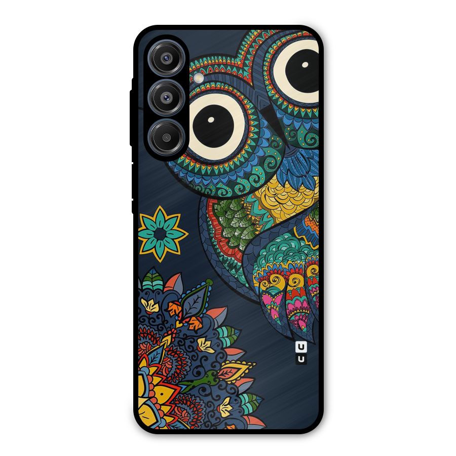 Owl Eyes Metal Back Case for Galaxy A16 5G