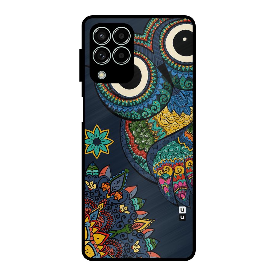 Owl Eyes Metal Back Case for Galaxy M33