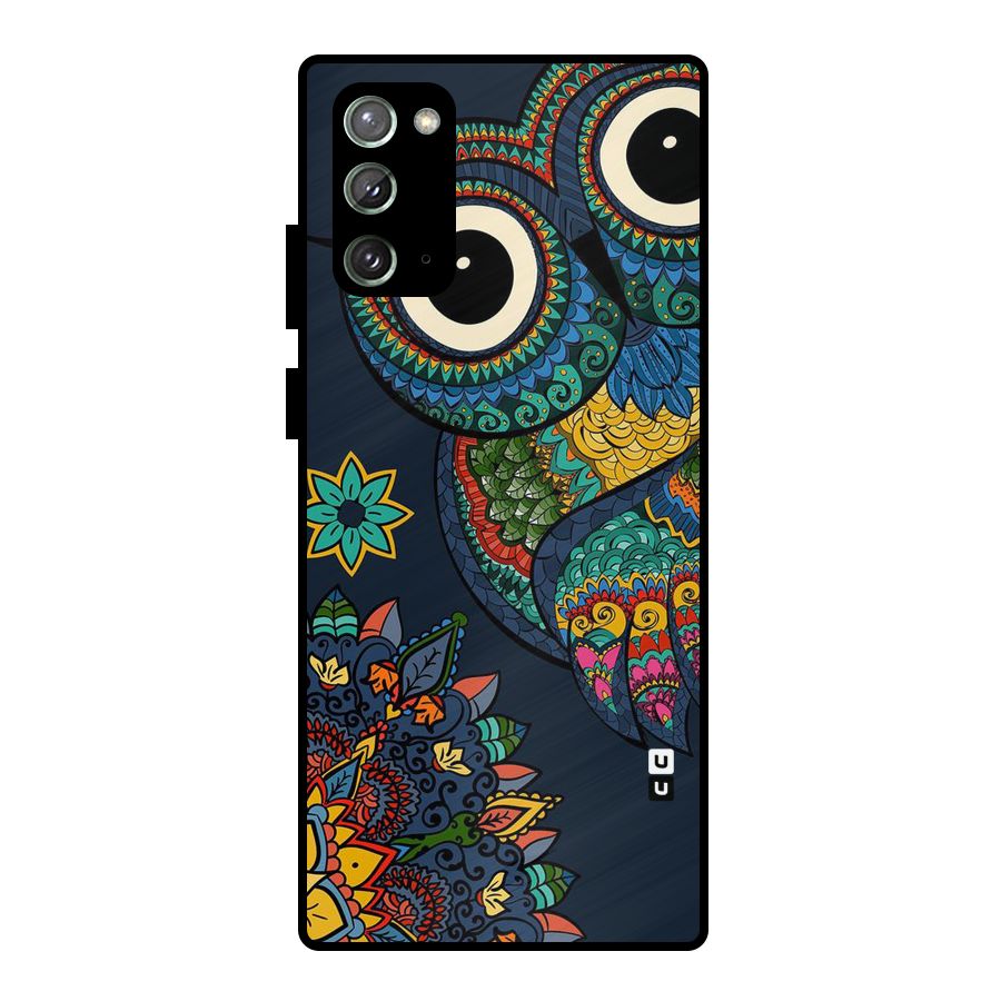Owl Eyes Metal Back Case for Galaxy Note 20