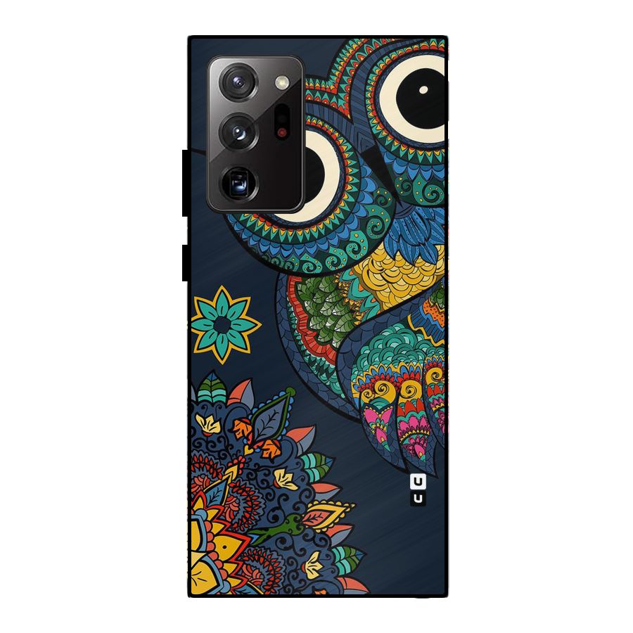 Owl Eyes Metal Back Case for Galaxy Note 20 Ultra