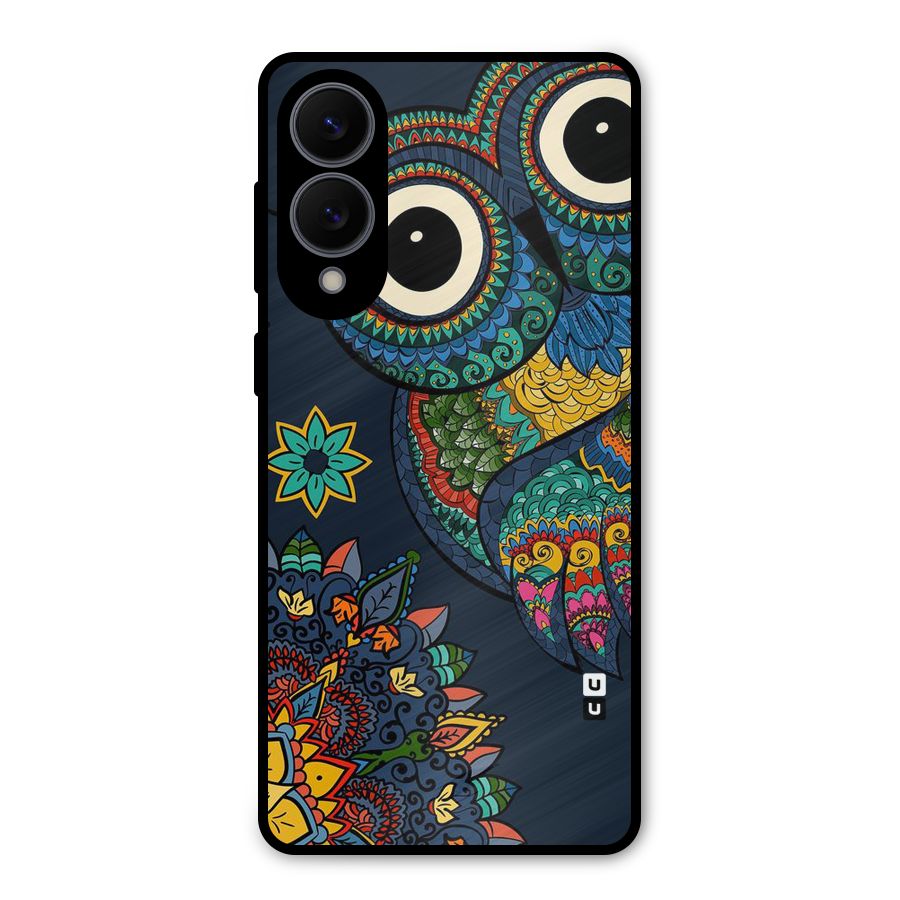 Owl Eyes Metal Back Case for Galaxy S25 Edge