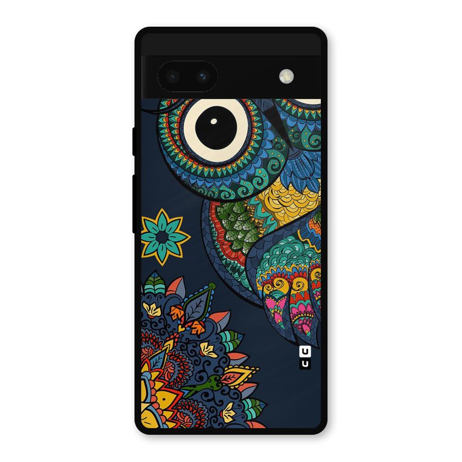 Owl Eyes Metal Back Case for Google Pixel 6a