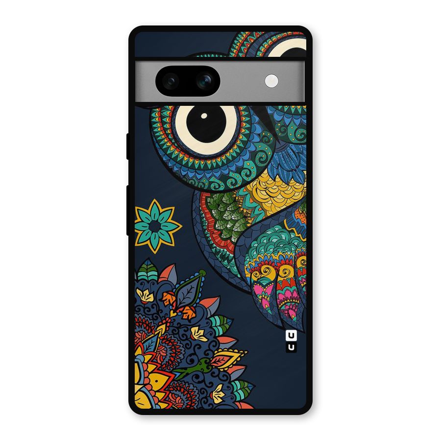 Owl Eyes Metal Back Case for Google Pixel 7a