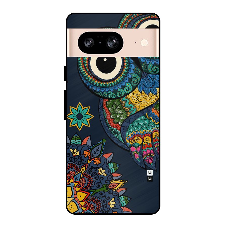 Owl Eyes Metal Back Case for Google Pixel 8