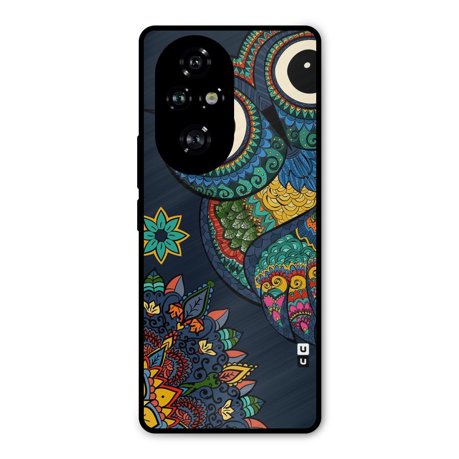 Owl Eyes Metal Back Case for Honor 200 Pro