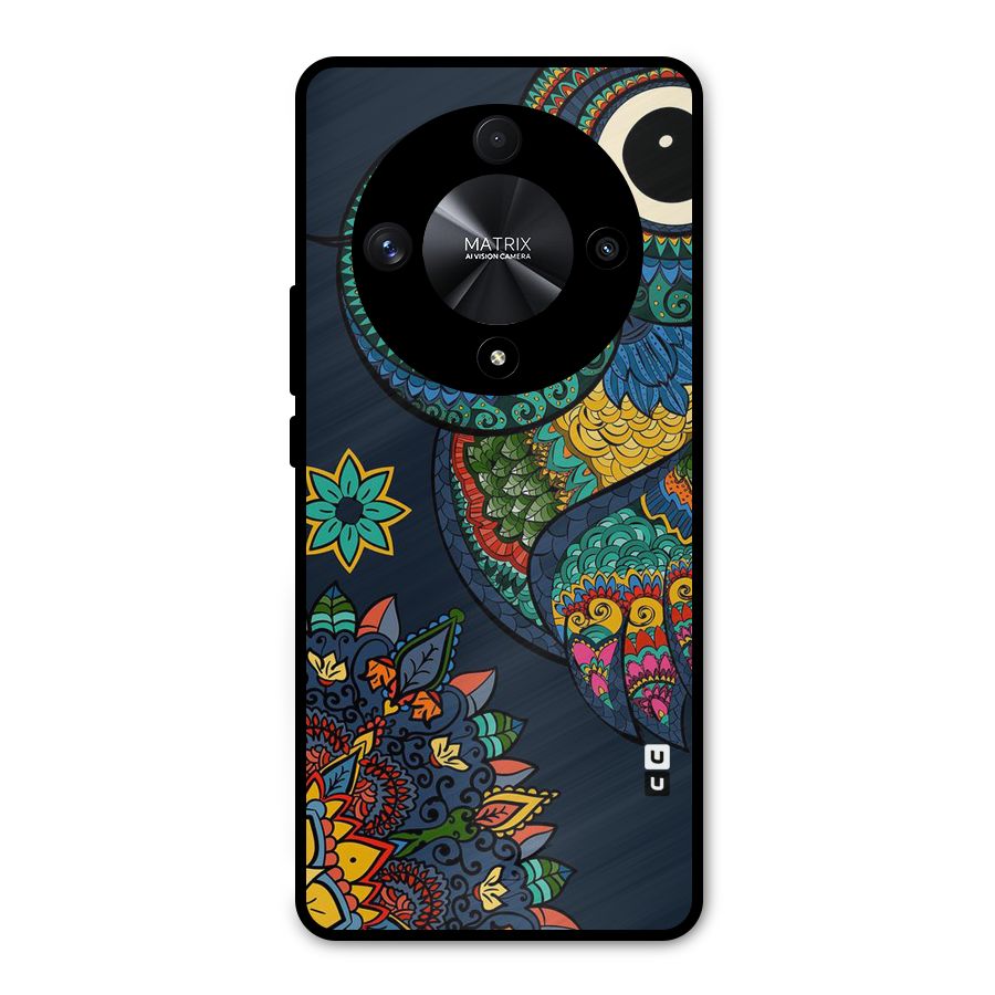 Owl Eyes Metal Back Case for Honor X9b