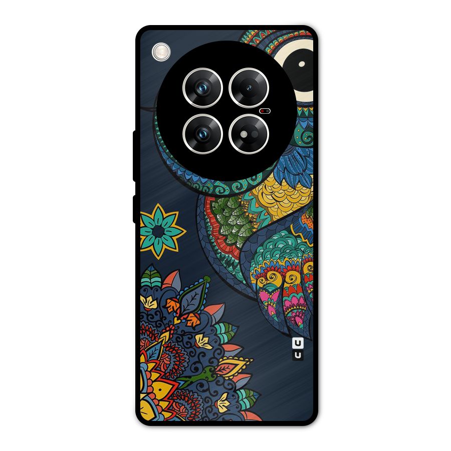 Owl Eyes Metal Back Case for Infinix Zero 40 5G