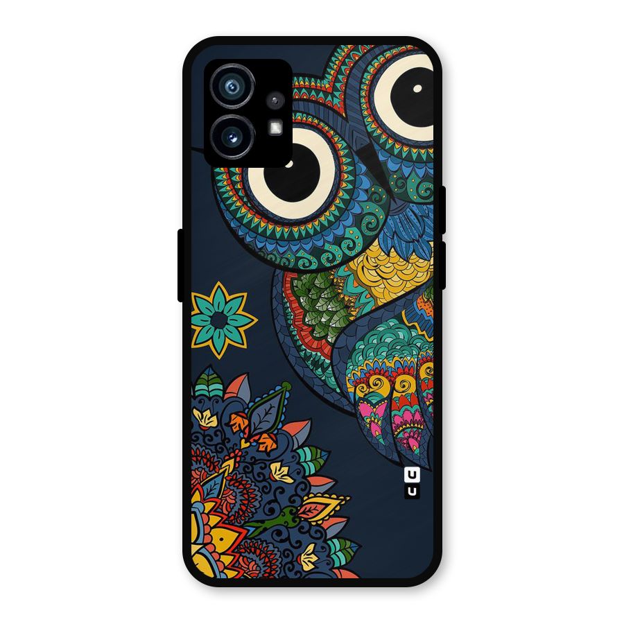 Owl Eyes Metal Back Case for Nothing Phone 1