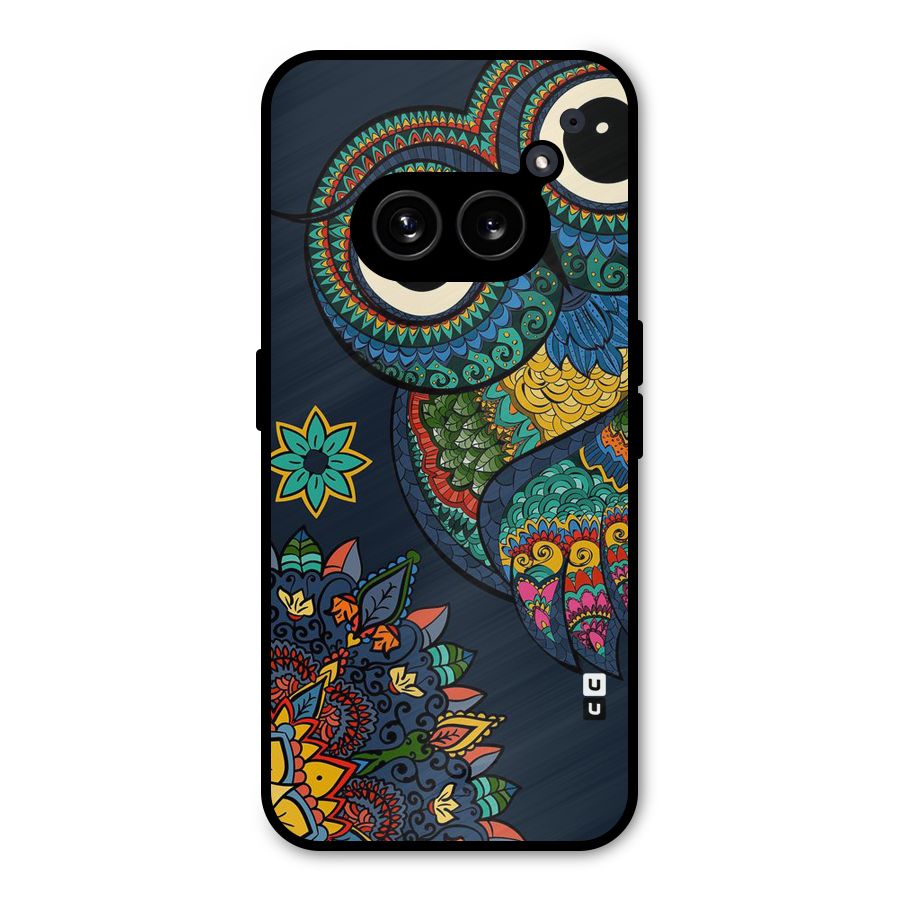 Owl Eyes Metal Back Case for Nothing Phone 2a Plus