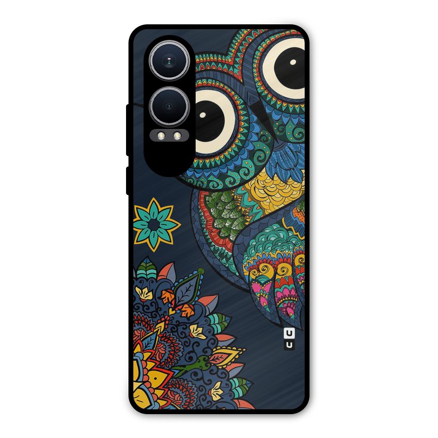 Owl Eyes Metal Back Case for OnePlus Nord CE4 Lite