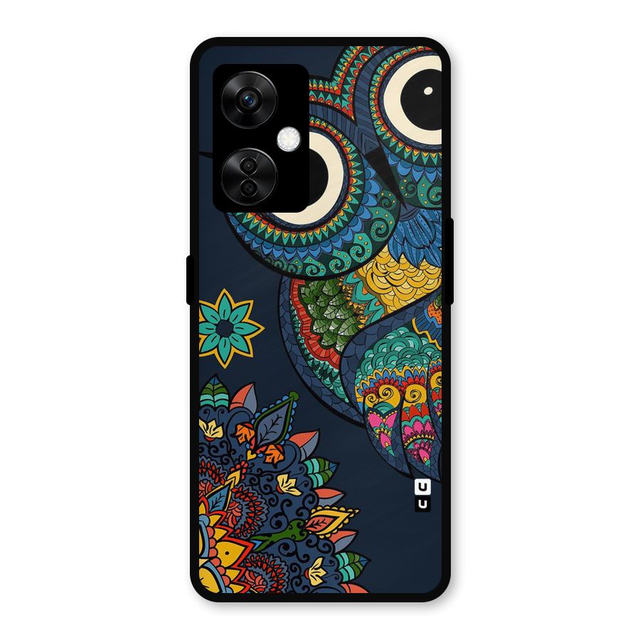Owl Eyes Metal Back Case for OnePlus Nord CE 3 Lite