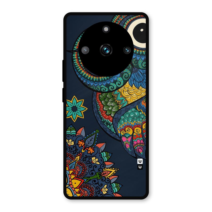 Owl Eyes Metal Back Case for Realme 11 Pro