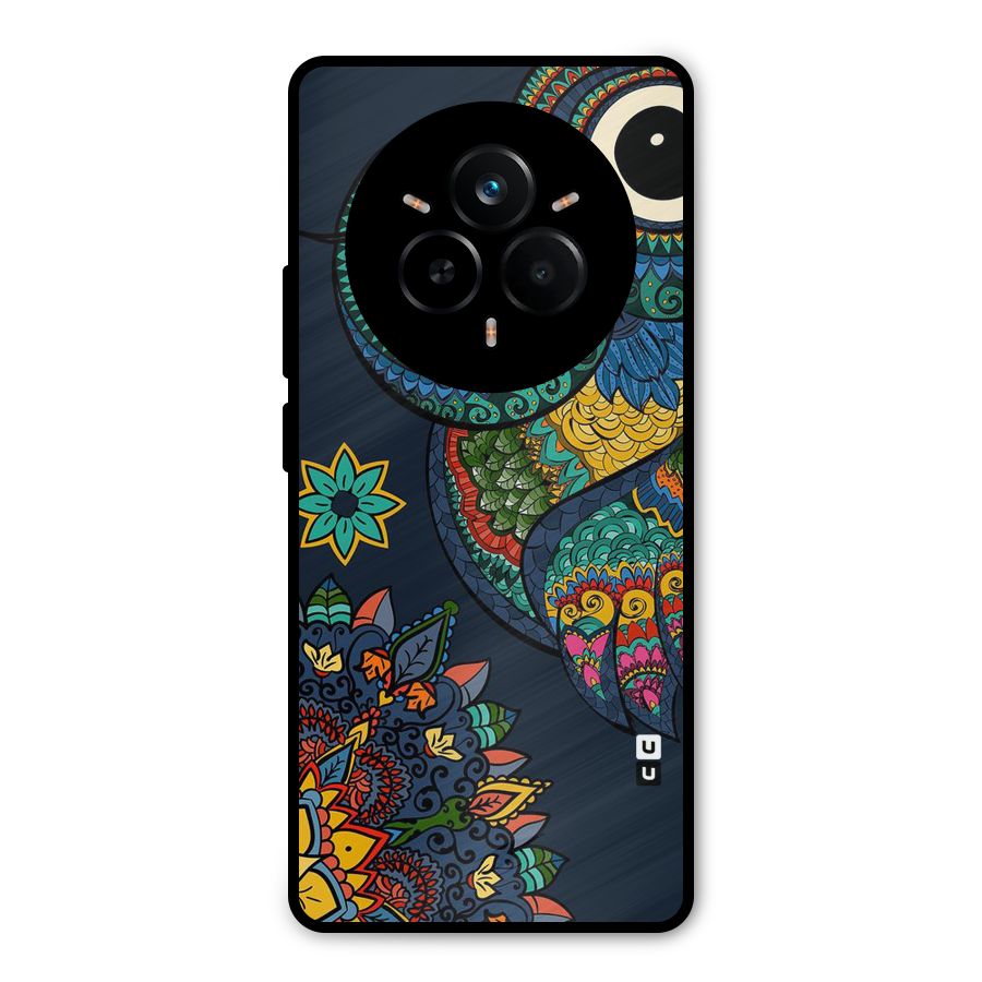 Owl Eyes Metal Back Case for Realme 14 Pro Plus