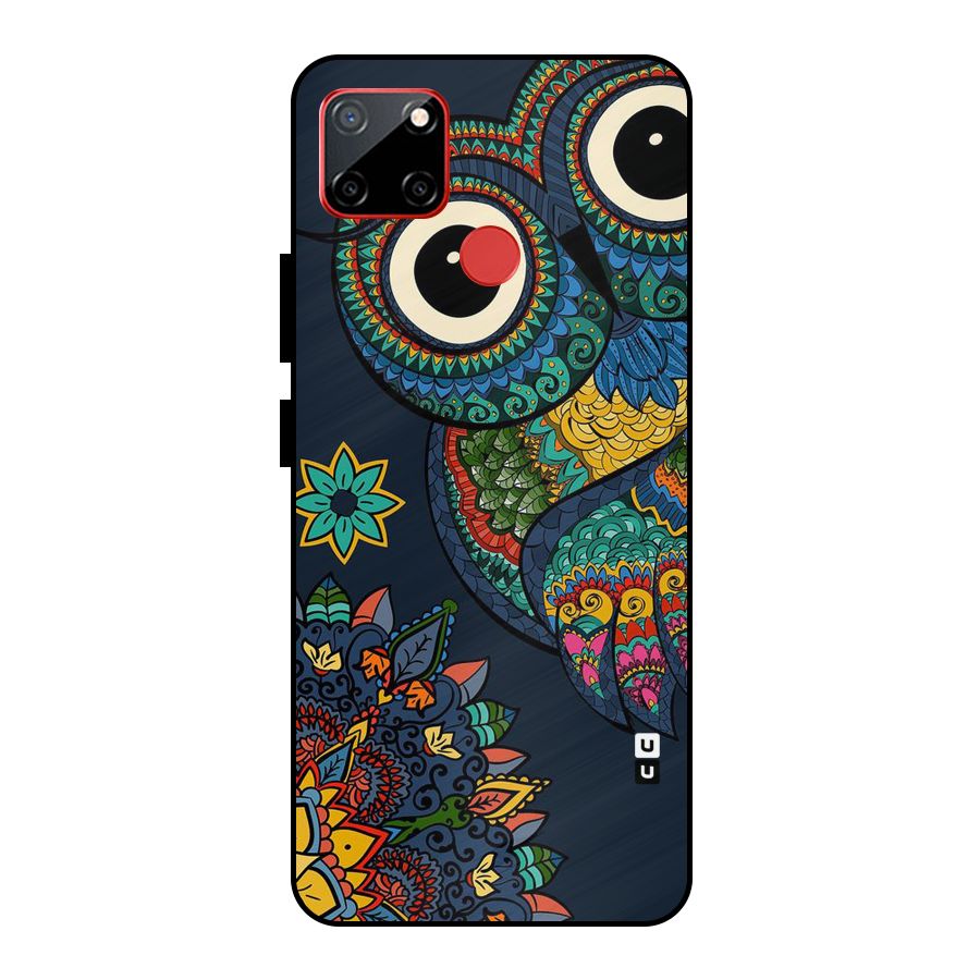 Owl Eyes Metal Back Case for Realme C12