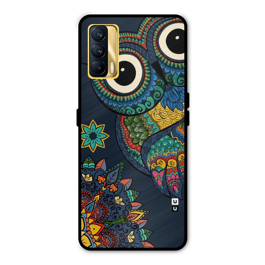 Owl Eyes Metal Back Case for Realme X7