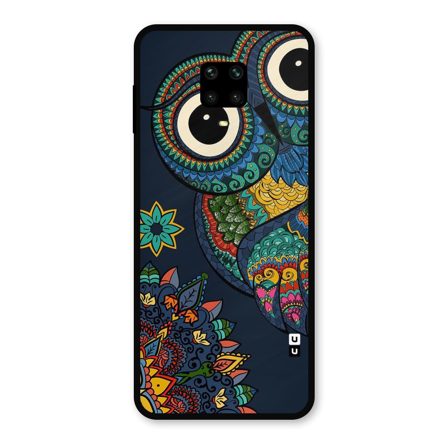Owl Eyes Metal Back Case for Redmi Note 9 Pro