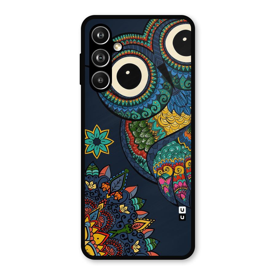 Owl Eyes Metal Back Case for Samsung Galaxy M54