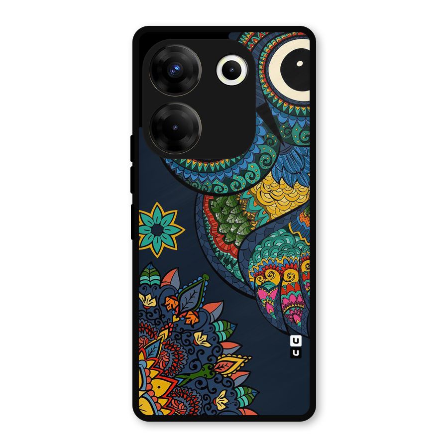Owl Eyes Metal Back Case for Tecno Camon 20