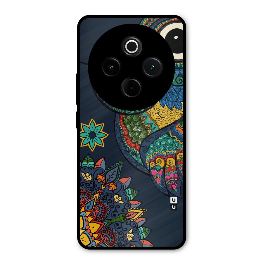 Owl Eyes Metal Back Case for Vivo T4