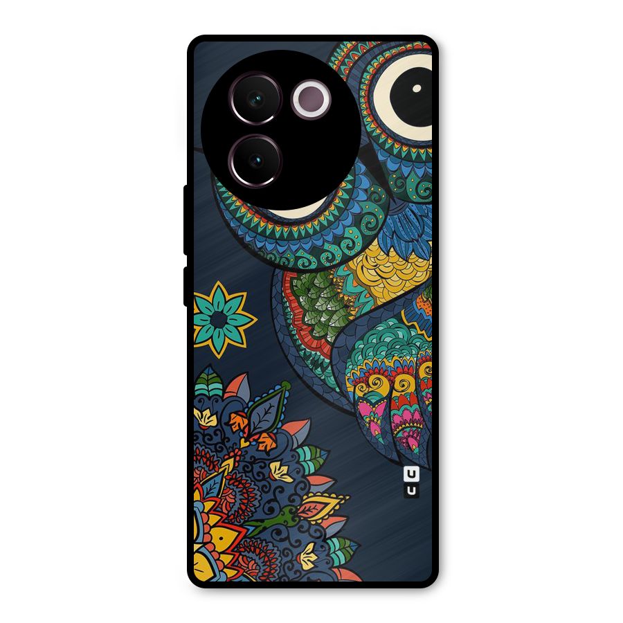 Owl Eyes Metal Back Case for Vivo V30e