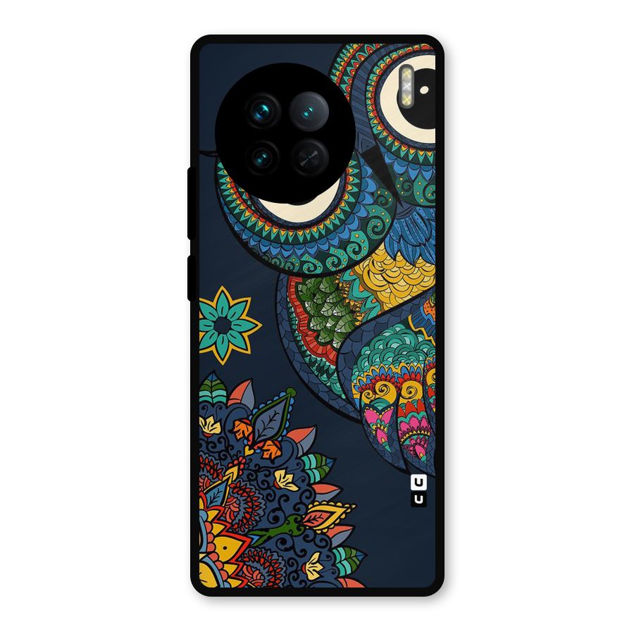 Owl Eyes Metal Back Case for Vivo X90