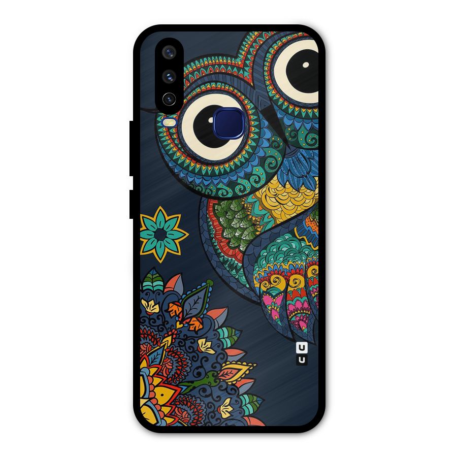 Owl Eyes Metal Back Case for Vivo Y15
