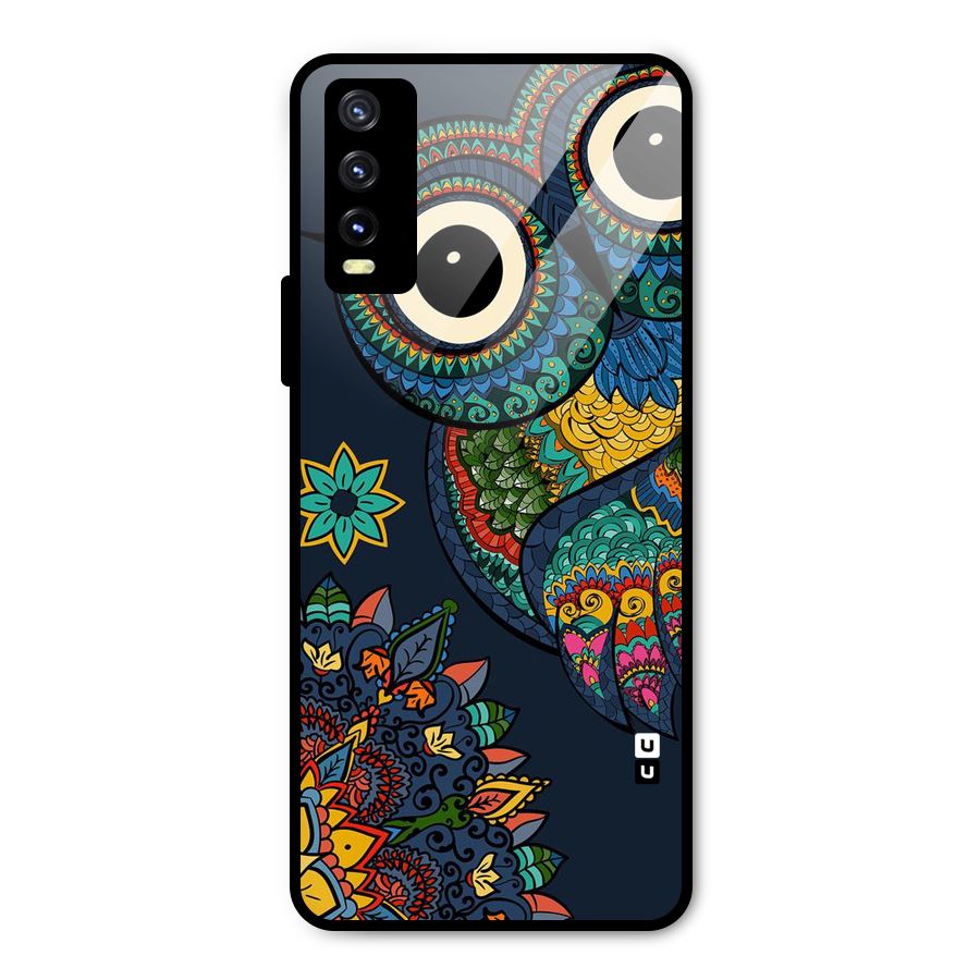 Owl Eyes Metal Back Case for Vivo Y20t