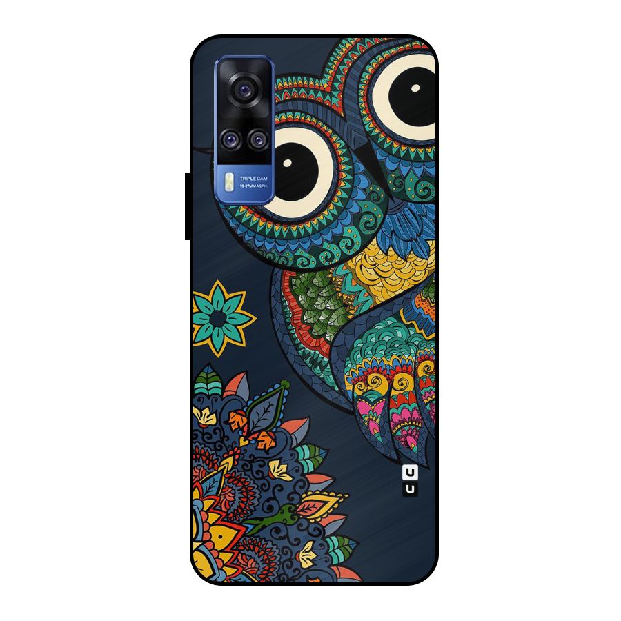 Owl Eyes Metal Back Case for Vivo Y51